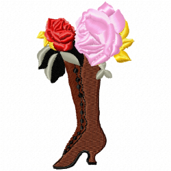 Shoes Embroidery Design 9 Shoes Embroidery Design 9